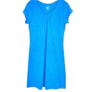 Woolrich Lt Blue Moon T-shirt Dress Size S 🔥